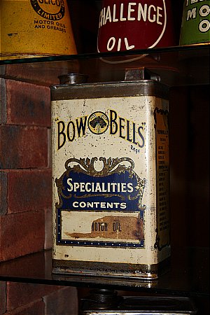 BOW BELLS MOTOR OIL - click to enlarge